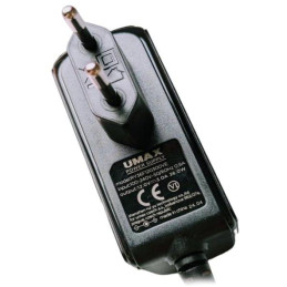 Zasilacz UMAX 12V/3A do laptopa VisionBook/złącza 3,5 mm x 1,35 mm