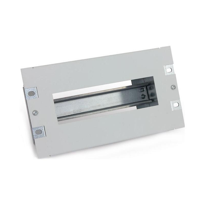 Triton 10" 3U DIN rail, detachable, RAL7035, grey