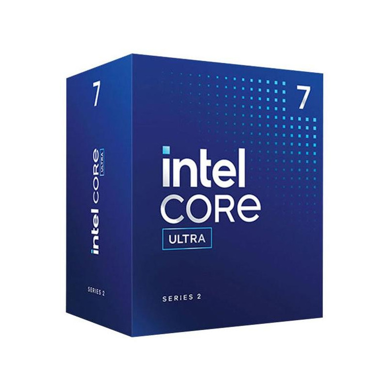 INTEL Core Ultra 7 265 / Arrow Lake / LGA1851 / maks. 5,3 GHz / 8P+12E/20T / TDP 182 W / BOX z chłodnicami