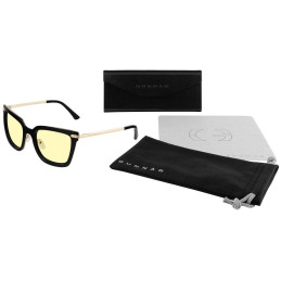 GUNNAR kancelářske/herní brýle  KAIA ONYX jantarová skla  BLF 65 GUNNAR focus