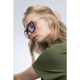 GUNNAR kancelářske/herní brýle  KAIA ONYX jantarová skla  BLF 65 GUNNAR focus