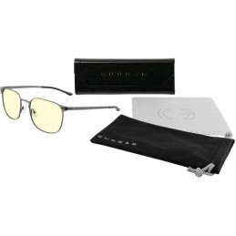 GUNNAR kancelářske/herní brýle  MONTEREY GUNMETAL jantarová skla BLF 65 GUNNAR focus