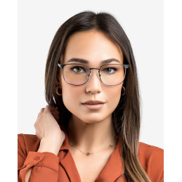 GUNNAR kancelářske/herní brýle  MONTEREY GUNMETAL jantarová skla BLF 65 GUNNAR focus