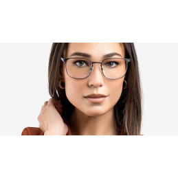 GUNNAR kancelářske/herní brýle  MONTEREY GUNMETAL jantarová skla BLF 65 GUNNAR focus