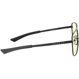 GUNNAR kancelářske/herní brýle  MUSTANG ONYX jantarová skla  BLF 65 GUNNAR focus