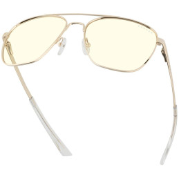 GUNNAR kancelářske/herní brýle  MUSTANG GOLD čirá skla BLF 35 GUNNAR focus