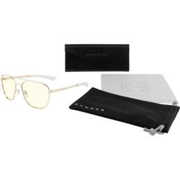 GUNNAR kancelářske/herní brýle  MUSTANG GOLD čirá skla BLF 35 GUNNAR focus