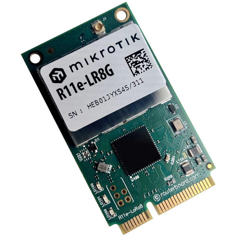 MikroTik R11e-LR8G Mini-PCIe, LoRa 863-870 MHz, U.FL, 27 dBm