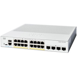 Cisco Catalyst switch C1300-16P-4X 16xGbE,4xSFP+,16xPoE+,120W,fanless