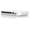 Ubiquiti UniFi Switch Flex 2.5G 8 PoE – 8 x 2,5 GbE, 1 x 10 GbE/ SFP+-Port-Kombi, PoE+++ In/PoE++ Out (PoE-Budget 196 W)