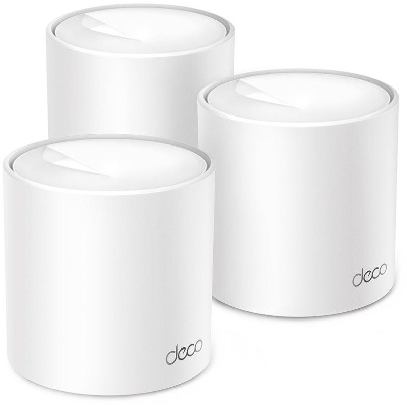 TP-Link Deco X50 Pro AX3000 Wi-Fi 6 Mesh-System, 2x 2.5GLAN, 3er-Pack