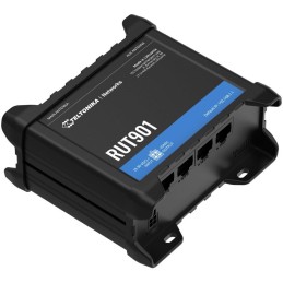 Teltonika RUT901 průmyslový LTE router s ethernetovou zálohou, 1x WAN 3x LAN, LTE Cat4/3G/2G, Wi-Fi