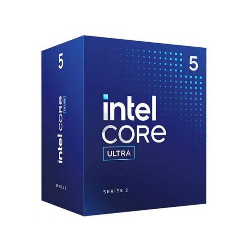 INTEL Core Ultra 5 235 / Arrow Lake / LGA1851 / maks. 5,0 GHz / 6P+8E/14T / TDP 121 W / BOX z chłodzeniem