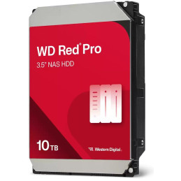WD RED Pro 10 TB / WD103KFBX / SATA 6 Gb/s / intern 3,5 Zoll / 7200 U/min / 512 MB