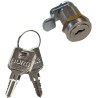 Triton Round lock BURG for plastic rotary handle TRITON + 2x universal keys