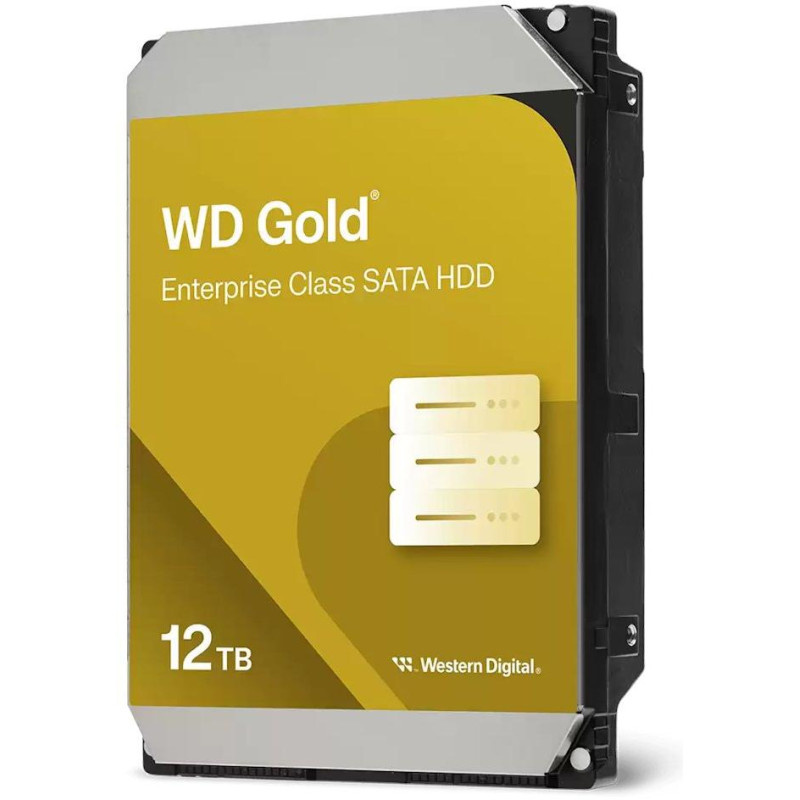 WD GOLD 12TB / WD122KRYZ / SATA 6Gb/s / Interné / 3,5" / 7200rpm / 256MB