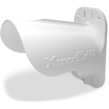 XtendLan Holder with cover for UniFi G5 Turret Ultra camera, UV-resistant plastic, outdoor use, white