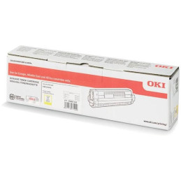 OKI originální toner 46861305, yellow, 10000str., OKI C824, 834, 844