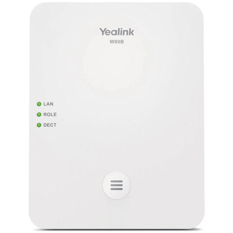 Yealink W80B, baza IP DECT, PoE, rozwiązanie komórkowe, do 100 słuchawek