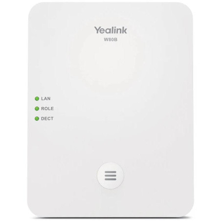 Yealink W80B, IP DECT báza, PoE, bunkové riešenie, až 100 rúčok