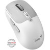 GENIUS NX-8080S BT Grey White/ duálny Bluetooth + 2,4GHz/ 1600 dpi/ bezdrôtová/ Copilot/ tichá/ 7tlačítková/ bielošedá
