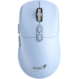 GENIUS NX-8080S BT Tiffany Blue/ duální Bluetooth + 2,4GHz/ 1600 dpi/ bezdrátová/ Copilot/ tichá/ 7tlačítková/ modrá