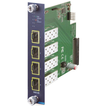 Moduł Planet IMS-4S, 4x100/1000X SFP, do przełącznika IMS-6325-5