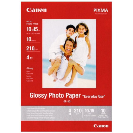 Papier fotograficzny Canon BJ MEDIA GP-501 10x15 10 arkuszy