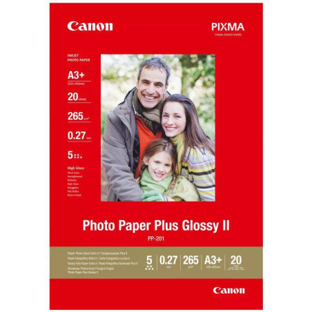 Canon fotopapír  BJ MEDIA PH PAPER PP-201 A3+   (20 listů)