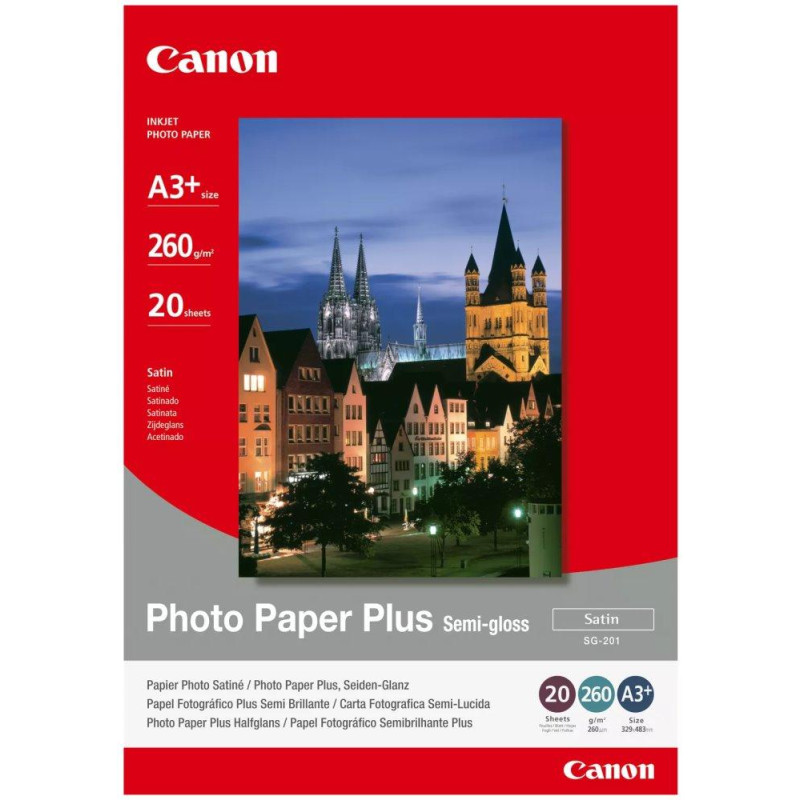 Canon fotopapír   BJ MEDIA SG-201 A3+ 20SH