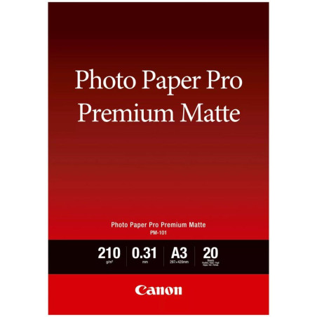 Canon fotopapier PM-101 Premium Matte A3 20 listov