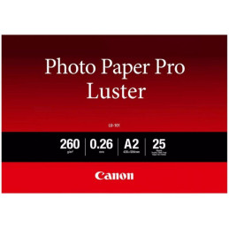 Canon photo paper LU-101 Luster A2 25 sheets