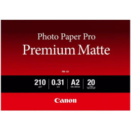 Canon Fotopapier PM-101 Premium Matt A2 20 Blatt