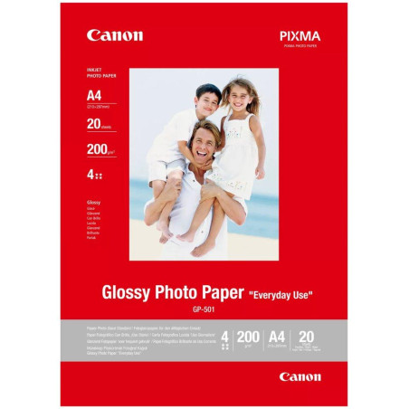 Canon fotopapier GP-501 lesklý A4 20 listov
