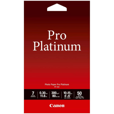 Canon photo paper PT-101 Pro Platinum 4x6 50 sheets