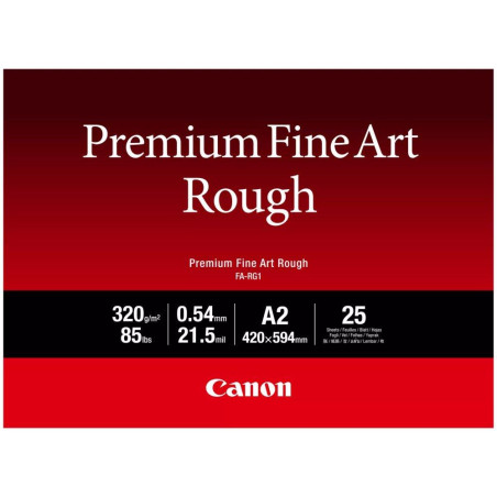 Canon fotopapír  FA-RG1  Premium FineArt Rough A2 25 listů