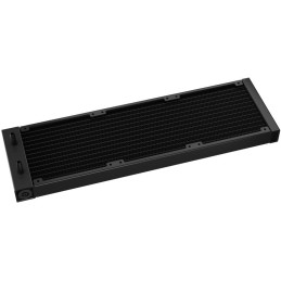 DEEPCOOL vodní chladič LE360 V2 / 3x120 PWM ARGB fan / displej / černý