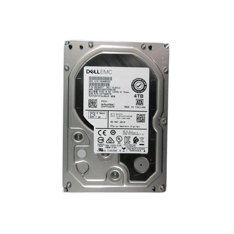 DELL disk 4TB/ 7.2K/ SATA 6Gbps/ 512n/ 3.5"/ cabled/ pro PowerEdge T160