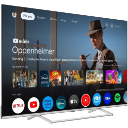 STRONG SMART QLED TV 65"/ SRT65UG8773C/ UHD/ 3840x2160/ DVB-T2/C/S2/ H.265/HEVC/ 4xHDMI/ 2xUSB/ Wi-Fi/ LAN/ E/ ANDROID14