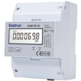 Eastron SDM72D-M-2-MID, Multifunkčný elektromer s obojsmerným meraním, trojfázový, 100A