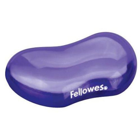 FELLOWES podložka pod zápěstí CRYSTAL gelová fialová
