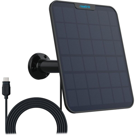 Reolink Solar Panel 2 pro bateriové Reolink kamery, 6W, USB-C, černý
