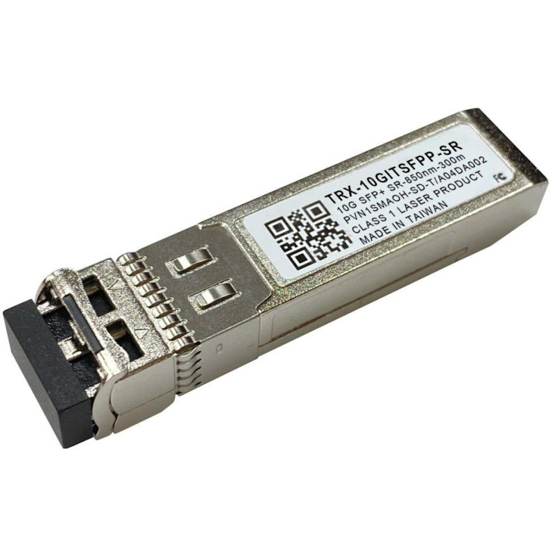 QNAP TRX-10GITSFPP-SR industrial optical SFP+ module MM (850nm) 10 Gb/s, LC, 300m, -40 to 85°C