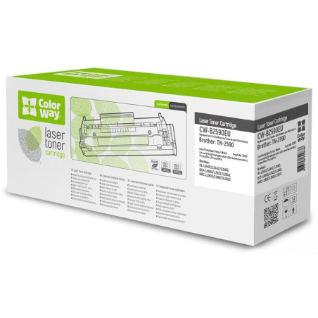 COLORWAY compatible toner for BROTHER TN-2590/ Black/ 1,200 pages
