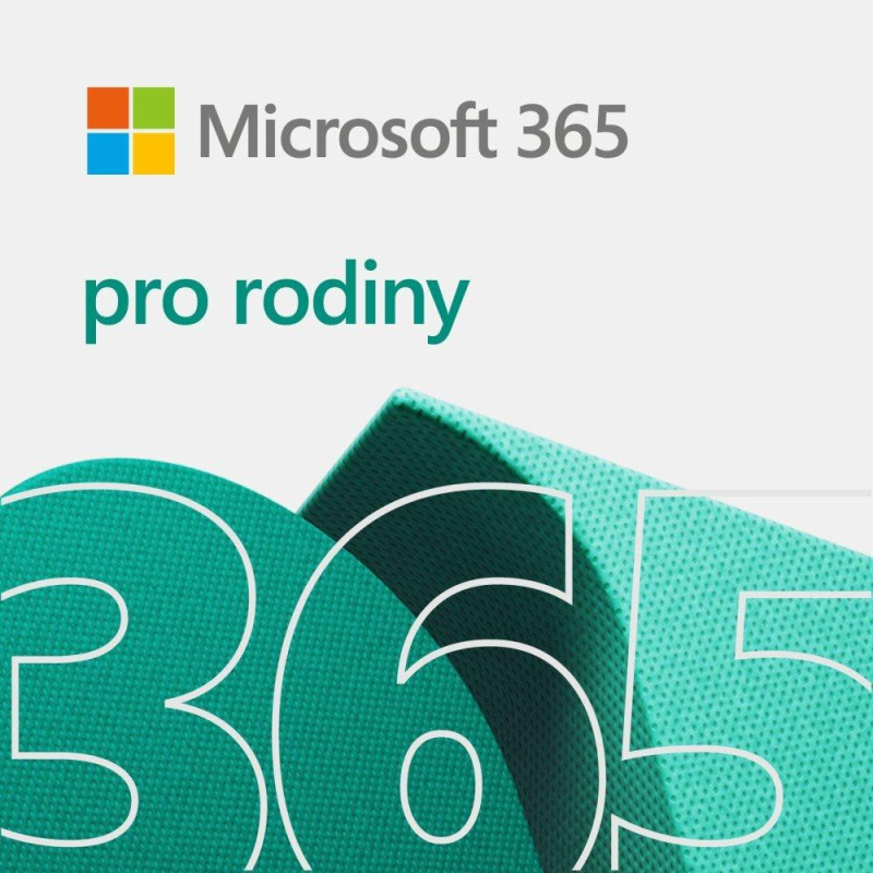 Microsoft 365 Family CZ - předplatné na 1 rok - ESD elektronická licence