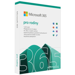 Microsoft 365 Family CZ - 1 year subscription