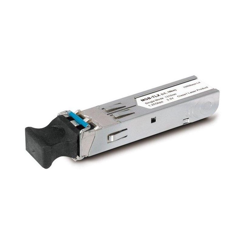 Planet MGB-TLB10 Mini-GBIC SFP, LC, 1000Base-LX, 10 km, WDM, TX1550 nm/RX1310 nm, SM, industriell -40 bis +85 °C