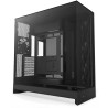 NZXT skriňa H9 Flow dvojkomorová ATX / 4x140mm fan / až 10xfan / perforovaný top / preskl. bočnice, front / čierna