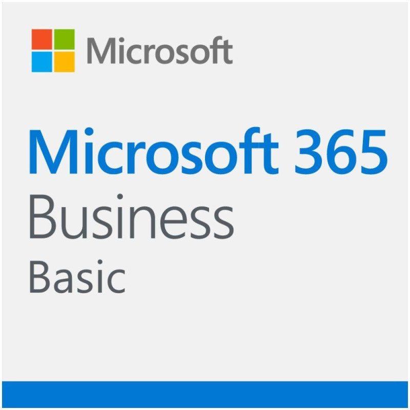 Electronic license: Microsoft CSP Microsoft 365 Business Basic subscription 1 month, billed monthly