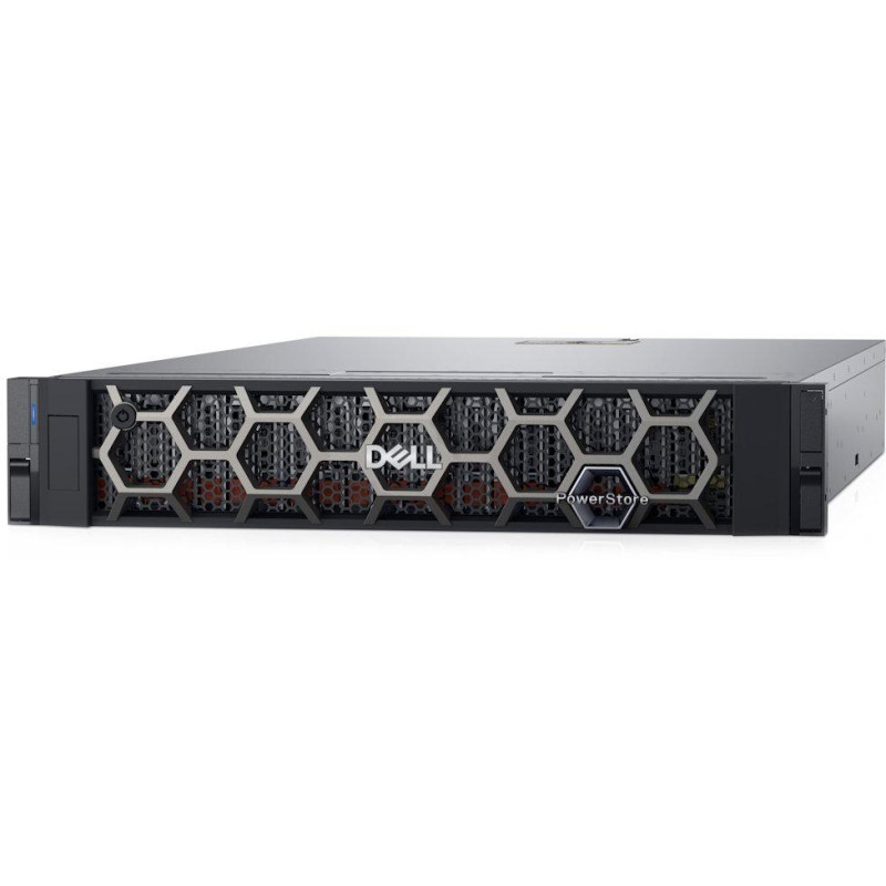 DELL PowerStore 500T/ 192 GB/ DRR 5:1/ 25 GbE iSCSI + FC 16 GB/ FC/ 6 x 1,92 TB SSD NVMe/ 3-letnia gwarancja na miejscu